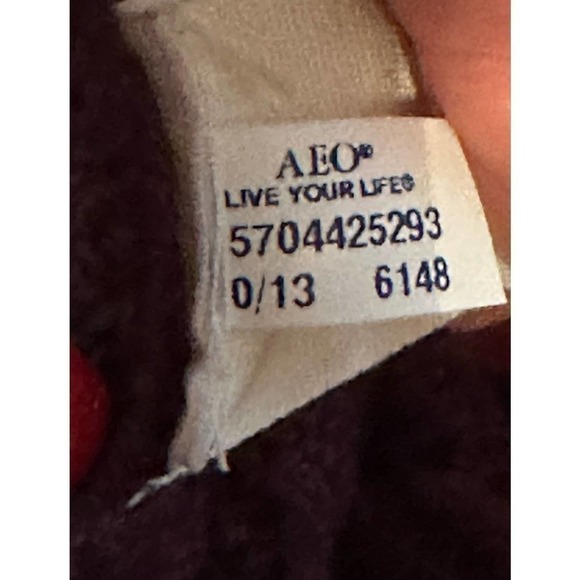 American Eagle Outfitters Maroon Sweater Size XS - Picture 6 of 6